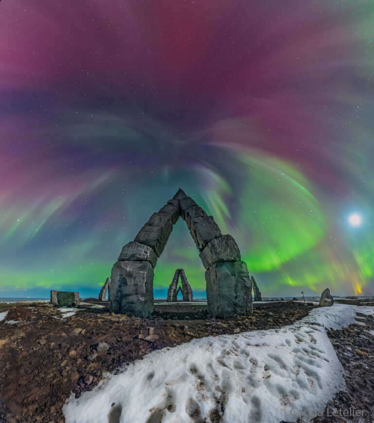 Astrofotógrafa chilena Cari Letelier es reconocida por la NASA por su increíble imagen de auroras boreales