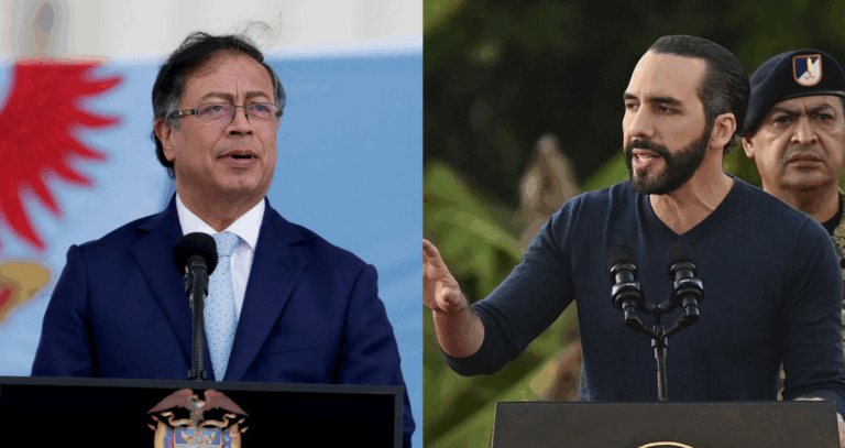 Gustavo Petro y Nayib Bukele chocan en Twitter por las políticas de seguridad