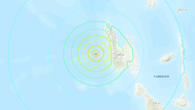Terremoto 6,8 en Vanuatu: SHOA descartó alerta de tsunami para las costas chilenas