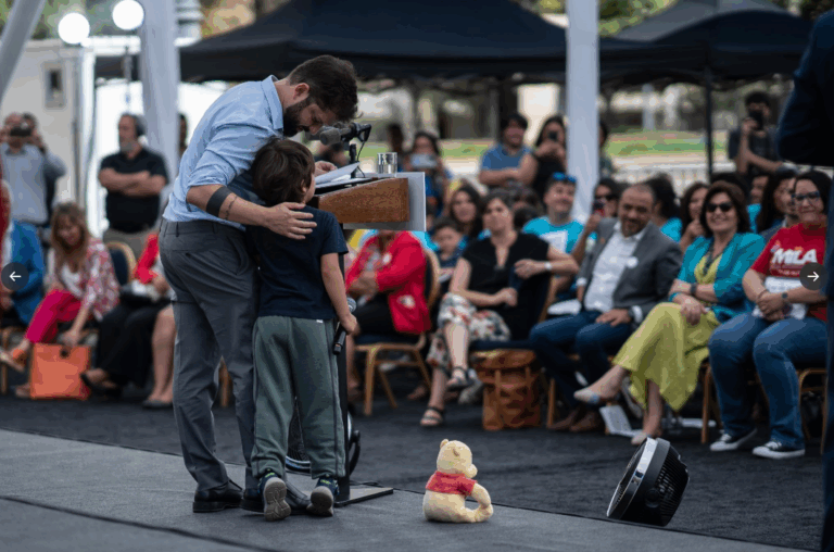 Papá de Gabriel, el niño de San Felipe, agradece al presidente Boric: 