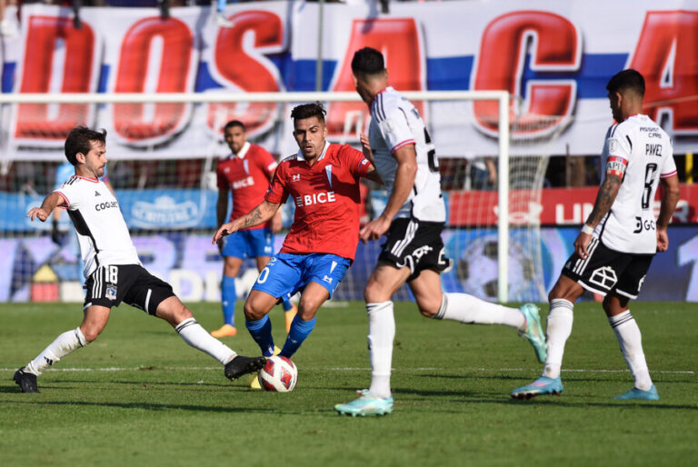 Colo Colo y Universidad Católica terminan sin goles en el Santa Laura: Leonardo Gil terminó expulsado tras agredir a Ignacio Saavedra