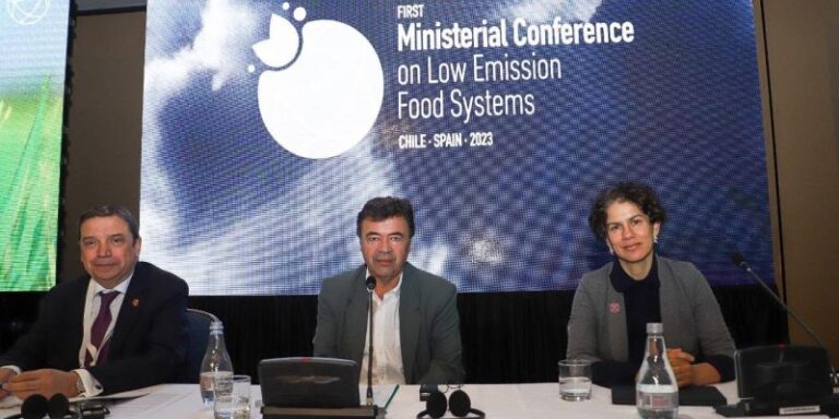 Chile preside la primera Conferencia Ministerial de Sistemas Alimentarios Bajos en Emisiones