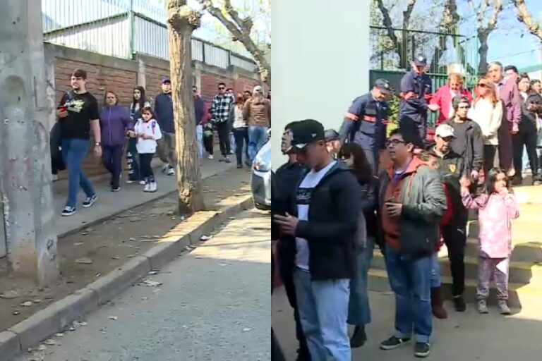 Registran largas filas y atochamiento para votar en liceo de Viña del Mar