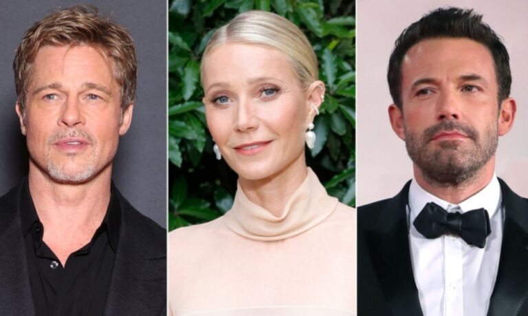 Gwyneth Paltrow habla sobre sus relaciones pasadas con Brad Pitt y Ben Affleck: 