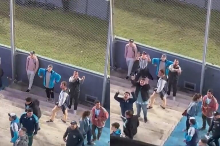 Racing abrirá expediente por hinchas que hicieron gestos racistas contra fanáticos de Flamengo