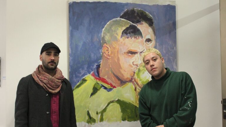 Joan Cárcamo y su obra dedicada al amor por el fútbol, “JOGA BONITO”