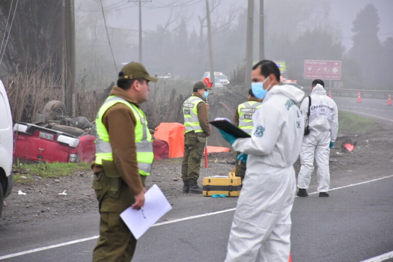 San Javier: Suben a 9 los muertos por trágico accidente en Ruta 5 Sur