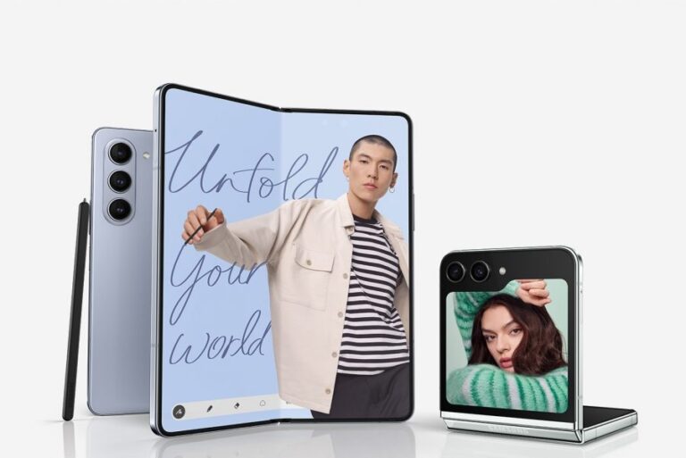 Samsung presentó en Seúl sus nuevos teléfonos plegables, tablets y relojes inteligentes