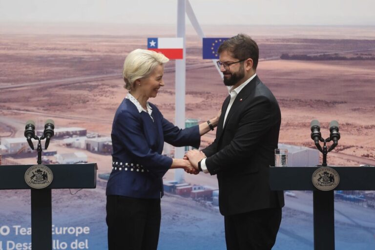 Comisión Europea pide a los Estados miembros permiso para firmar un nuevo pacto comercial con Chile