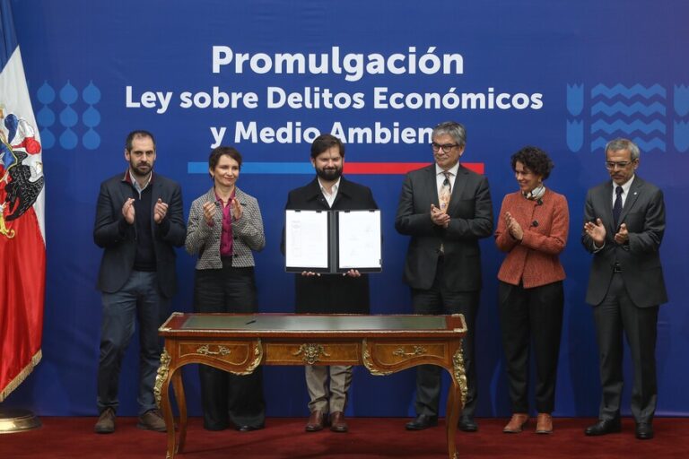 Pdte. Boric promulga la Ley sobre Delitos Económicos y Medio Ambiente: ¿En qué consiste?