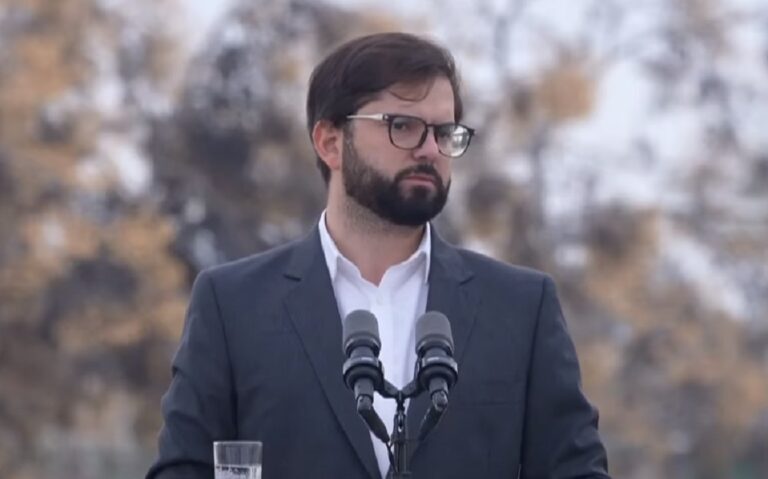 Presidente Boric anunció 