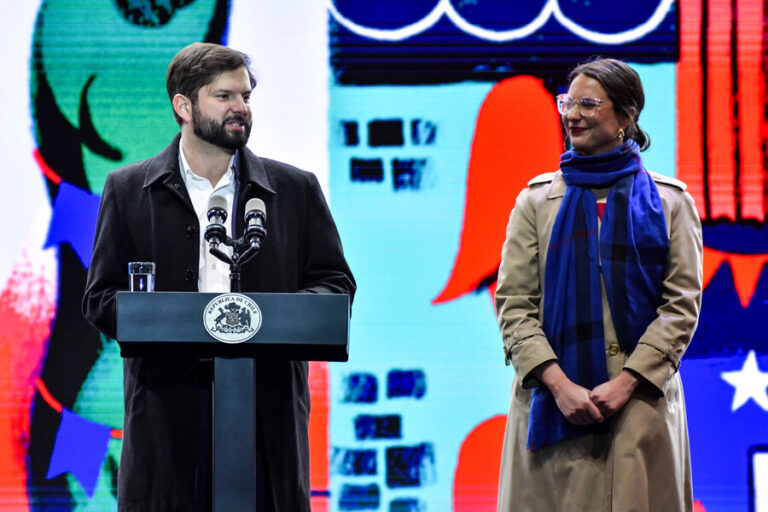 Presidente Boric inauguró las fondas en Parque O'Higgins: 