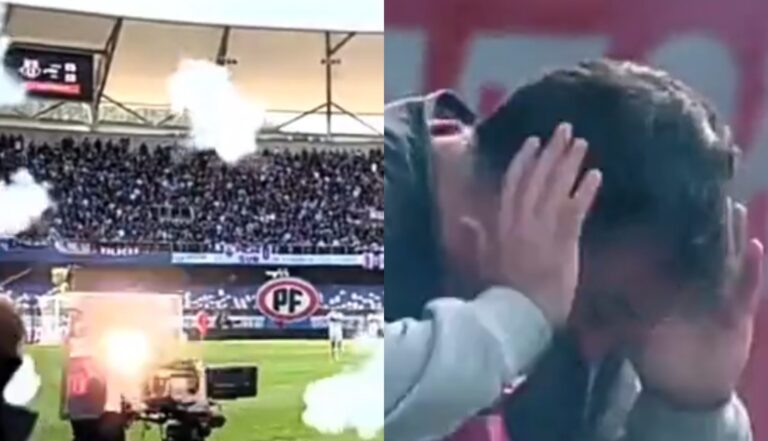 Camarógrafo de TNT Sports resultó herido en previa del duelo entre Curicó Unido y Ñublense: Medio expresó su condena