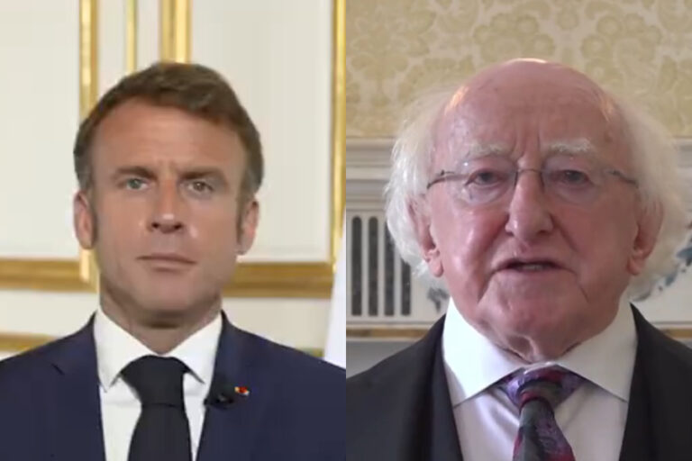 Presidentes de Francia e Irlanda envían mensajes por la conmemoración de los 50 años del golpe de Estado