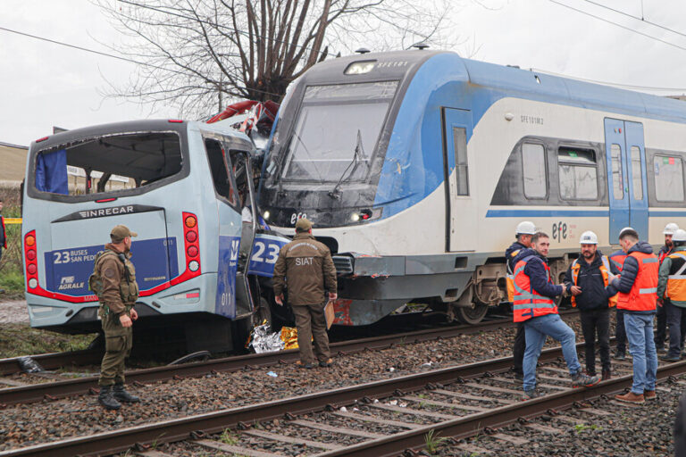 Decretan prisión preventiva para chofer que protagonizó fatal accidente con Biotren en San Pedro de la Paz