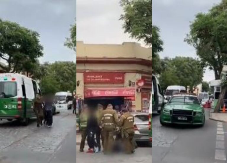 Se registró balacera a dos cuadras de casa del presidente Gabriel Boric: Carabineros detuvo a 6 personas