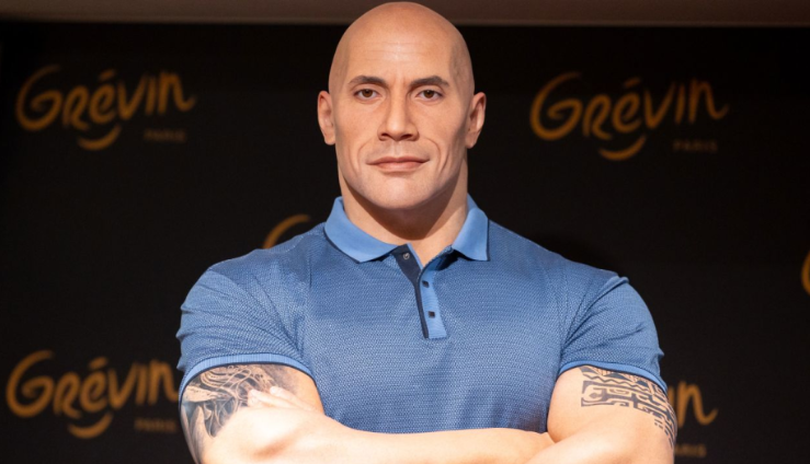 Dwayne Johnson pide cambios para su figura de cera tras críticas por el color de piel