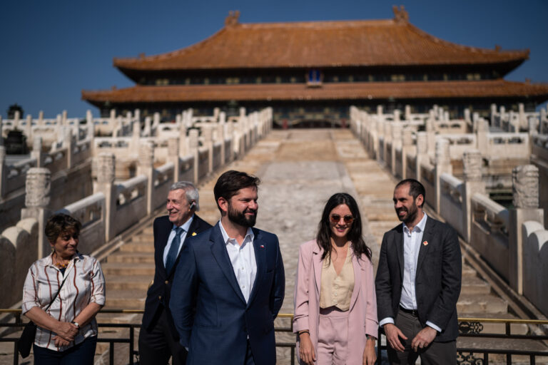 Presidente Boric visitó la Gran Muralla China: 