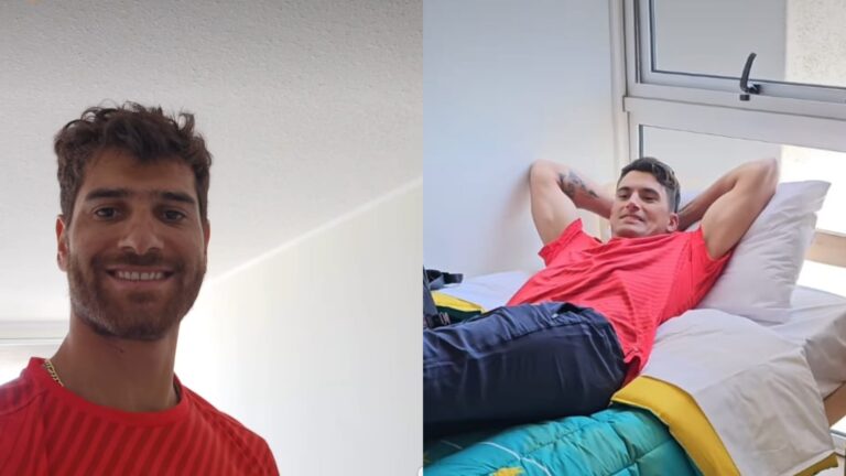 Tuvieron que agrandar sus camas: Así fue la llegada de los primos Grimalt a la Villa Panamericana