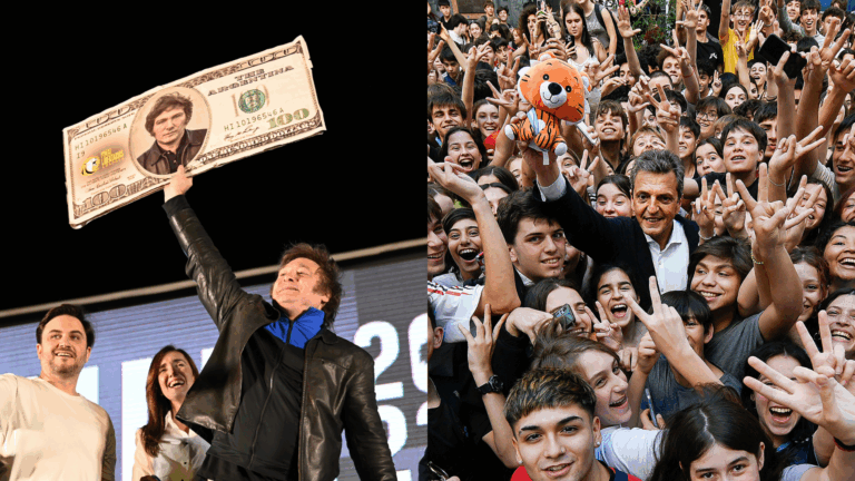 Elecciones en Argentina: Así fue el cierre de campaña de Javier Milei y Sergio Massa de cara a las presidenciales