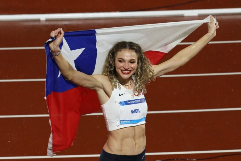 ¡Octavo oro para Chile! Martina Weil ganó en la prueba de 400 metros planos de Santiago 2023