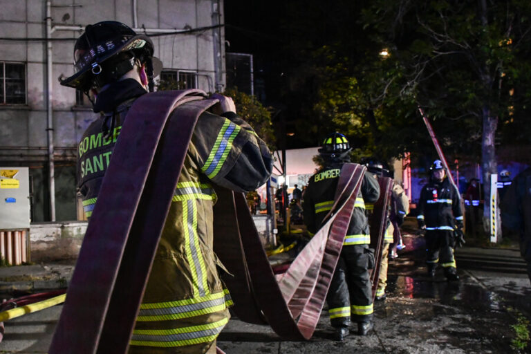 Murió tercer trabajador herido en voraz incendio registrado en polígono de tiro en Cerrillos