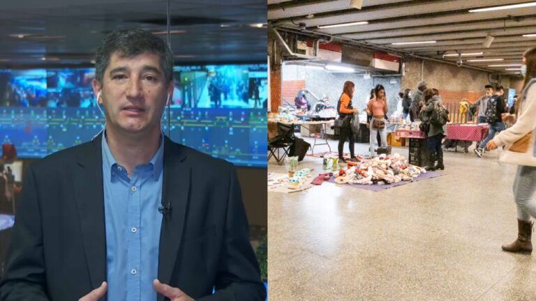 Comercio ilegal: Gerente de Metro advierte que pasajeros que compren también arriesgan multas