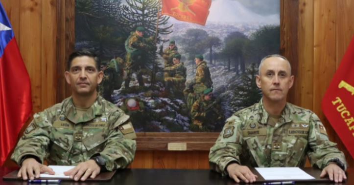 Macrozona Sur: Ricardo Duarte asume como nuevo jefe de la Defensa Nacional en La Araucanía