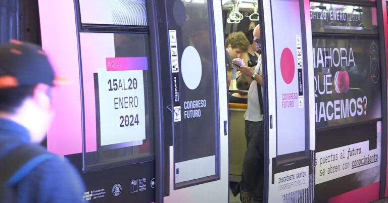 Congreso Futuro 2024 y Metro de Santiago inauguraron la 