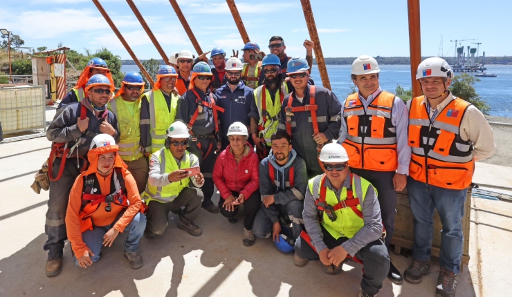 Boric visita trabajos del Puente Chacao: “Representa la búsqueda de Chiloé por un equilibrio auténtico con su historia y cultura”