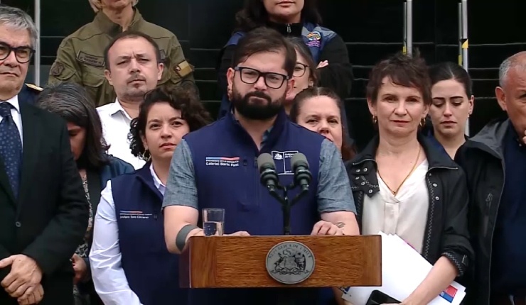 Incendios: Pdte. Boric activa el Fondo Nacional de Reconstrucción, mecanismo creado por Piñera tras el terremoto de 2010