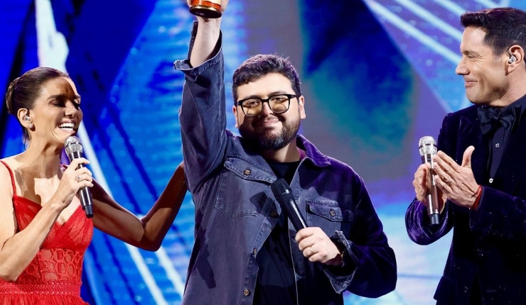 “El mejor de Chile”: Comediantes elogian y celebran triunfo de Luis Slimming en Viña 2024