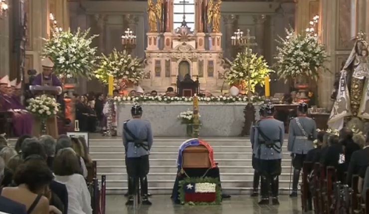 Funeral de Estado: Así fue la misa fúnebre para despedir al expresidente Sebastián Piñera