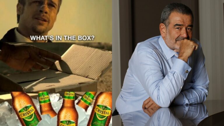 Andrónico Luksic se sumó a memes por antigua publicidad de Cerveza Cristal que alcanzó las RRSS internacionales