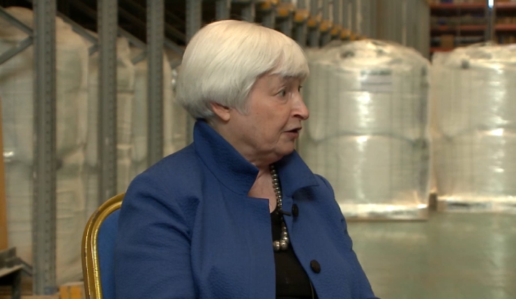Janet Yellen en exclusiva con CNN Chile: “Creo que la inflación se está controlando y estamos en buen camino a la meta”