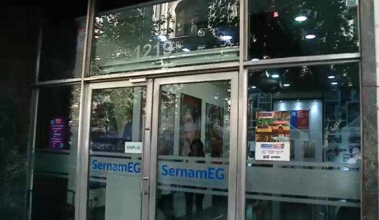 Roban $10 millones en teléfonos a través de forado al interior de Servicio Nacional de la Mujer