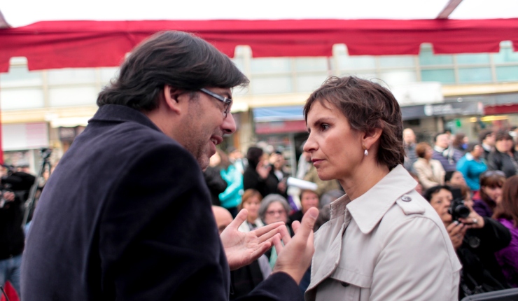 Jadue responde al emplazamiento de “humildad” de Tohá: “Yo le pediría a ella más prudencia