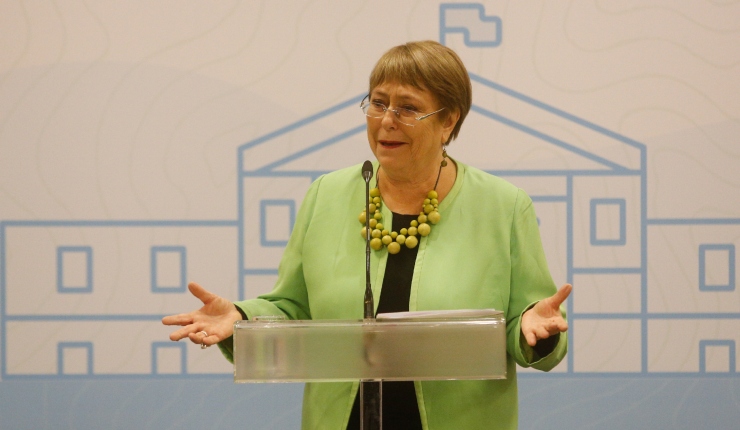 Michelle Bachelet reiteró llamado a la unidad “desde la DC al PC”: “Hagan un esfuerzo grande”