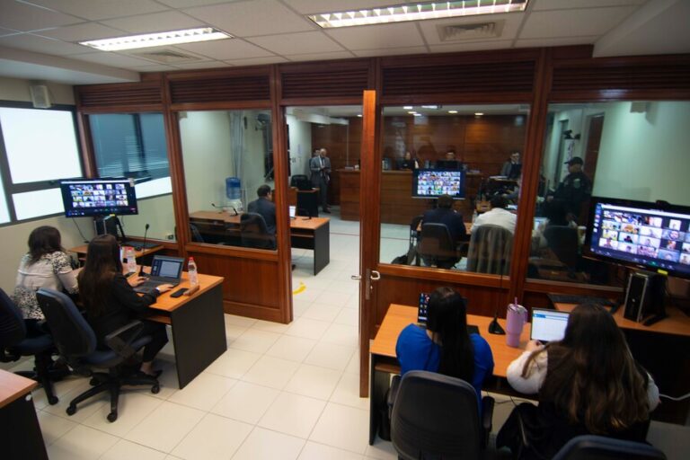 Hoy retoman el juicio contra Los Gallegos: Audiencia de los 38 imputados será semipresencial debido a la peligrosidad