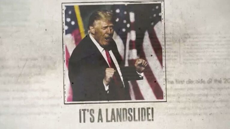 Trump publicó un video en que hace referencia a un 