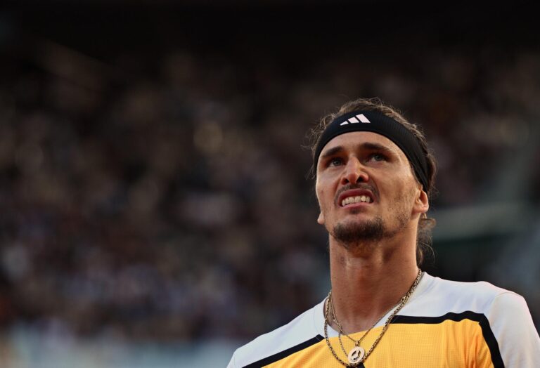 La molesta respuesta de Zverev a pregunta de periodista sobre acusación de violencia doméstica