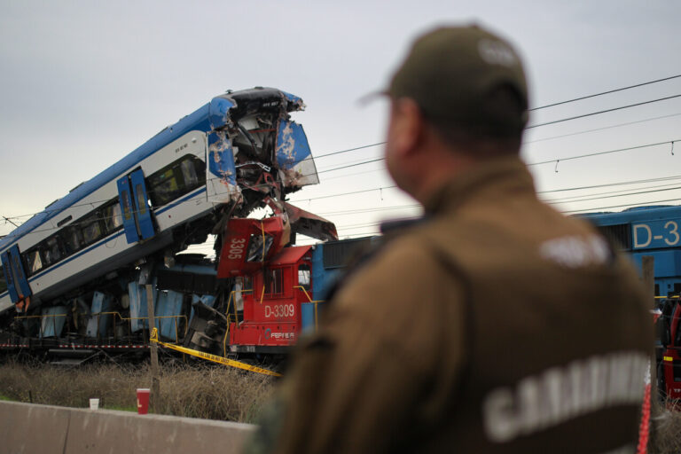 Actualizan estado de salud de los lesionados tras fatal accidente ferroviario en San Bernardo