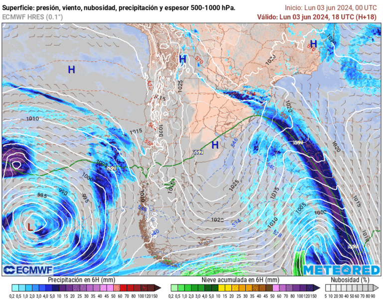 Colosal ciclón extratropical se acerca a Chile: Qué significa y cuáles serían sus efectos