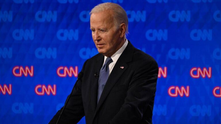 60% de los votantes estadounidenses creen que Biden se debería bajar de la carrera presidencial