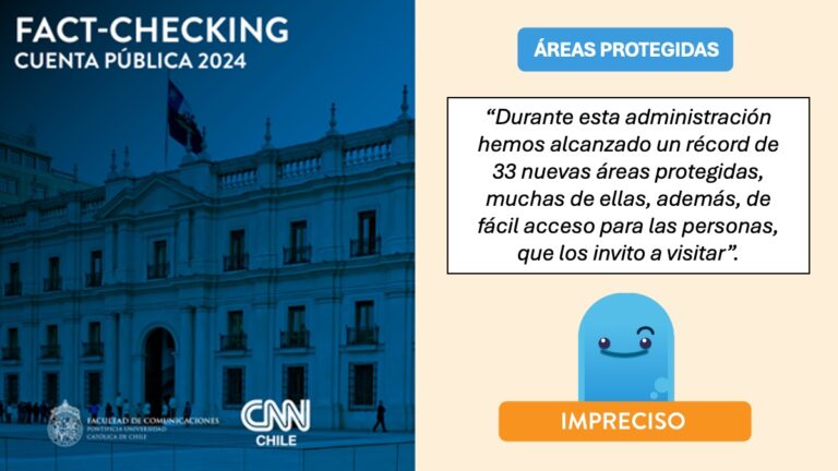 Factchecking UC-CNN Chile: ¿Se han registrado 33 nuevas áreas protegidas durante el gobierno?