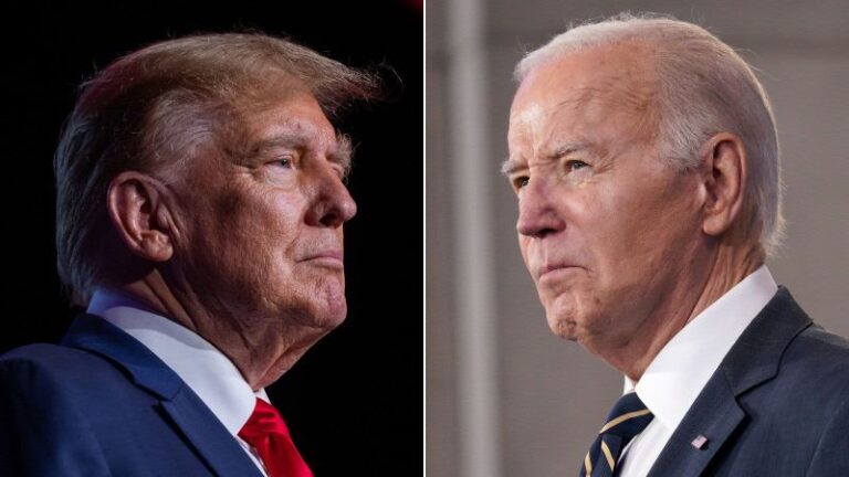 Trump tras decisión de Biden: “El corrupto no era apto para postularse”
