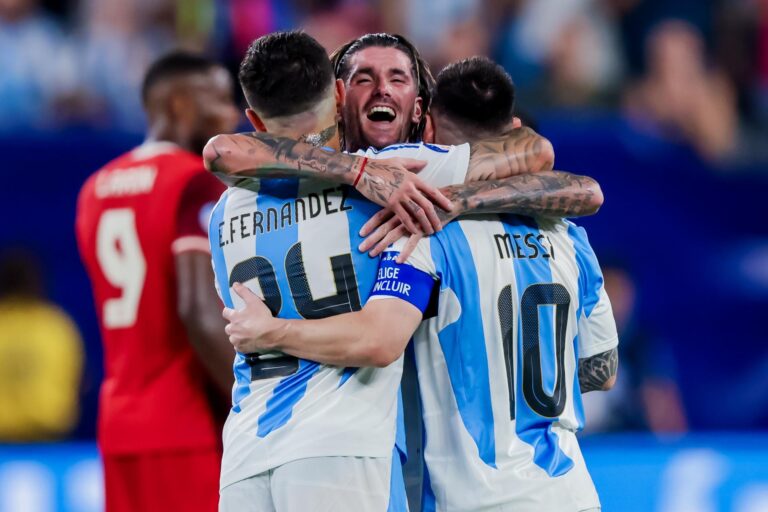Argentina arrasa y pasa la aplanadora frente a Canadá convirtiéndose en el primer finalista de la Copa América 2024