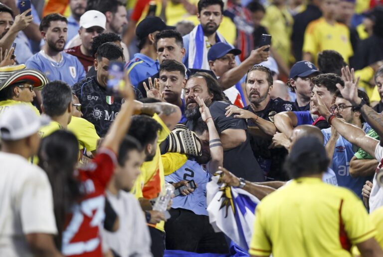 Conmebol abrirá expediente por hechos de violencia registrados en partido de Colombia y Uruguay en la Copa América 2024