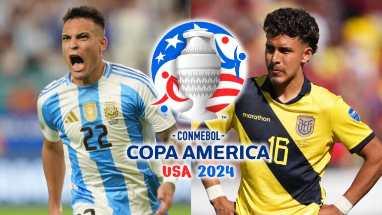 Argentina vs Ecuador: A qué hora y dónde ver el partido por cuartos de final de la Copa América 2024
