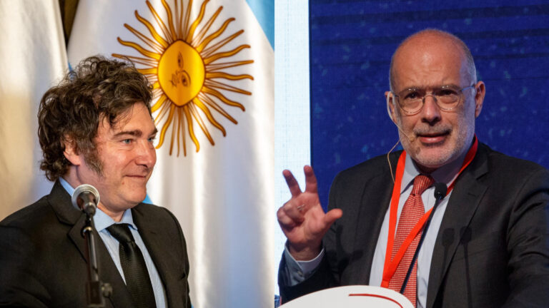 Milei acusa a Valdés de 